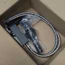 Matte Black Bathroom Faucets, Waterfall Bathroom Sink Faucet Modern Single Handle Bathroom Faucet 1 or 3 Hole, RV Mixer Tap Vanity Faucet - Includes Pop-up Drain Supply Hoses Deck Plate