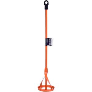 Paint & Mortar Mixer| 16" L, 3" Dia Compound, Sealer, Grout, Thinset, Plaster, Mud, Cement Mixer Stirring Paddle -Professional Paint Mixer Attachment-Zinc Plated Steel (Style# 01)
