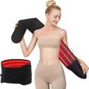 Upgrade Red Light Therapy for Body - Infrared Red Lights Belt 660nm & 850nm Infra LEDs Light for Body Back Knee Hands Waist Relax, Birthday Christmas Gift for Women Men Mom Father Lover