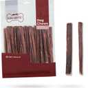 GigaBite Single Ingredient All Natural Free Range Bully Treats and Chews - Bully Sticks/Bladder Sticks/Beef Esophagus by Best Pet Supplies - Esophagus Sticks (6 Inch), Pack of 35