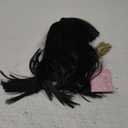 JoneTing Black Cleopatra Wig+Hair Cap + Fringe Black Bob Hair with Bangs for Women Egyptian Wigs Cleopatra Cospaly Wig Short Straight Bob Cosplay Hairs and Accessories for Halloween Costume Outfit