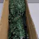 6ft Artificial Pencil Christmas Tree, Slim Xmas Tree with Metal Stand