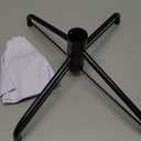 RUENXG Christmas Tree Stand Foldable Artificial Tree Holder Heavy Duty Replacement Artificial Xmas Tree Base with Water Fillable Base for 4ft to 7ft Artificial Christmas Tree,Fits 0.5-1.25 Inch Pole