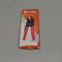 Wire Crimping Tool with Ratchet, Amliber Ratchet Wire Crimper Tool for Open Barrel Terminal Connectors, Electrical Crimping Tool for Deutsch DELPHI AMP Dupont TYCO Terminals, 24-14 AWG