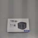 Magicteam White Noise Machine with 20 Non Looping Natural Soothing Sounds Memory Function 32 Levels of Volume Powered by AC or USB and Sleep Sound Timer Therapy for Baby Kids Adults Black