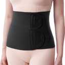 Momcozy Ergowrap Abdominal Binder Postpartum, Post Surgery Belly Binder with 3D Lifting & Back Support, 9" Tummy Tuck Compression Garment (Medium)