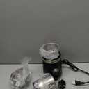 SHARDOR Electric Super Silent Blade Coffee Grinder, Timed Grind Control Rotary Knob, Adjustable Coarse to Fine for Coffee Beans, Spices & Herbs, with 2 Removable Stainless Steel Bowl, Black