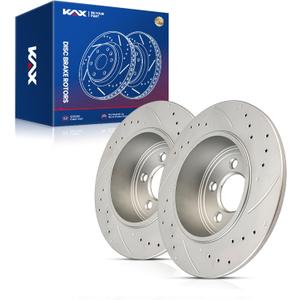 KAX 12.59in Rear Disc Brake Rotors Pair for Dodge Charger 2006-2023, Chrysler 300 2005-2023, Dodge Challenger 2009-2016 2018-2023, Dodge Magnum 2005-2008, Automotive Replacement Brake Rotors KAX 12.59in Rear Disc Brake Rotors Pair for Dodge Charger 2006-2023, Chrysler 300 2005-2023, Dodge Challenger 2009-2016 2018-2023, Dodge Magnum 2005-2008, Automotive Replacement Brake Rotors