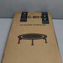 Foldable Mini Trampoline, 40"/48" Rebounder Trampoline for Adults & Kids, 440lbs Capacity Indoor Fitness Workout Exercise Equipment