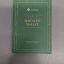 CukoHno for MagSafe Slim Wallet,6 Cards Holder,Magnetic Wallet for iPhone,for Galaxy with Magnetic Case,Magnetic Phone Card Holder,RFID Blocking,Minimalist Wallet for Travel Essentials,Black