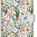 Passport Holder for Trave, RFID Blocking Leather Passport Cover, Combo with Credit Card Slot and Boarding Pass Slot Combo for Women Men