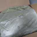 FUANNA Queen Comforter Set Olive Green, 7 Pieces Soft Bedding Sets Queen Size, All Season Lightweight Bed in a Bag with Comforter, Flat Sheet, Fitted Sheet, Pillowcases & Shams