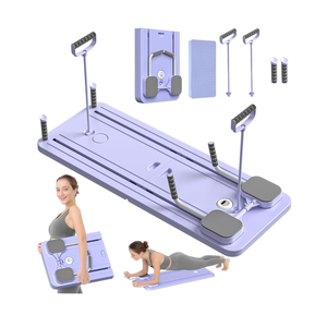 Pilates Board, Multifunctional Abdominal Board, Ab Core Trainer, Ab Trainer Machine, Ab Board, Exercise Board, Abs Workout Equipment, Core Workout Equipment. (Purple)