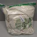 Bedsure Oat Milk Duvet Cover Queen Size - 3 Pieces Prewashed Cotton-Like Polyester Extra Soft Bedding Set, Includes 1 Duvet Cover 90x90 Inches with Zipper Closure & 2 Pillow Shams, No Comforter