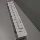 Reinforced 26 Inch Tall Retractable Baby Gates to Step Over 55" Wide Small Outdoor Retractable Child Gates for Doorways Short Retractable Dog Gates for Baby Indoor Retractable Stairs Gate for Kids (White)