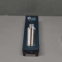 BARE BARREL Insulated Cocktail Shaker Set | Double Wall Stainless Steel | Martini Shaker for Home Bar Bartending | Built-in Drink Measure System & Strainer, Travel Bag, Recipes | Gift Set (Slate Gray)