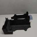 Hi-Flame 4 Set Raised Garden Bed Corner Brackets with Screws, Fit Lumber up to 2 Inch x 12 Inch Raised Bed Brackets for Vegetable Garden (Black)