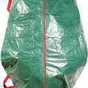 Sattiyrch Upright Christmas Tree Storage Bag  Tear Proof Material for Extra Durability  Holds up to 7.5 Foot Assembled Trees (7.5')
