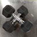 Coated Dumbell Weights with Chrome, Set of 15lbs and Set of 10lbs