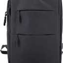 Gespann Laptop Backpack with USB Port Fit 17.3" Laptop Work Business Bag College Backpack (Black)