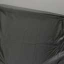 2.0 Hard Bottom Back Seat Cover for Large Dogs, L, Black