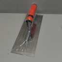 Stainless Steel Flat Finishing Trowel (11" x 4") Concrete Cement Drywall Plastering Tile Masonry Construction Hand Tools