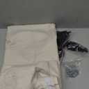 Natural Linen Tab Top Curtains 50x63 inch Set of 2 Panels - Long Flax Drapes for Living Room & Bedroom, Farmhouse Window Curtains, Rustic Linen Drapes for Modern Farmhouse & Boho Style Decor