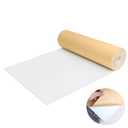 Foam Adhesive Rubber Sheet 12 x 59 x 1/16 Inch Adhesive Insulation Neoprene FoamMulti-Function Closed Cell Foam Soundproof Rubber Foam Padding (White)