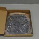 4-Cup Egg Pan, Premium Egg Pans Nonstick, Omelette Pan with Lid , Healthy Egg Frying Pan for Breakfast, Egg Sandwich, Hamburger, Pancake, Egg Skillet Suitable for Gas Stove & Induction Cookware