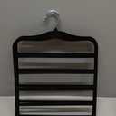 Closet Organizers and Storage,3 Pack Organization and Storage Pants-Hangers-Space-Saving,Velvet Hanger for Dorm Room for College Students Girls Boys Guys Hanging Jean Scarf (Large, Black)