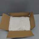 SUBRTEX Waffle Braided Bath Mat, 16" x 24" Soft Waffle Bath Rugs, Absorbent Non Slip Bathrooom Mats, Machine Washable Area Rug for Bathroom, Quick Dry, Off White