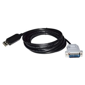 FT232RL USB to DB15 15-Pin Male Serial Cable, 1.8m for YOKOGAWA Servo Drives, RS232 Communication and PC Programming Cable
