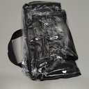 MAY TREE Clear Bag for Stadium Events 12×6×12 Clear Tote Lunch Bag with Reinforced Straps for Work, Sporting Events and Gym