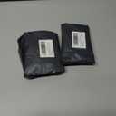 2 x 50pcs Black Nylon Cable Tie Buckle  Self-Locking Fasteners with Pin & Button, UV Resistant for Car Daily Fixing & Plastic Tie Applications (50)