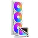 LE200 360mm AIO Cooler ARGB Fan Intel LGA 1851/1700/1200/115X AMD AM5/AM4 (White, 360)