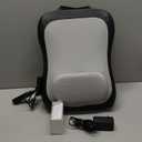 Shiatsu Back and Neck Massager for Pain Relief Deep Tissue, Up and Down Rolling Back Massager with Heat, 3D Kneading Massage for Office Home Car, Birthday Gifts for Women Men Mom Dad (Gray)