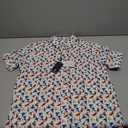 Burlebo Men’s Short Sleeve Performance Button Up – Lightweight, Quick-Dry, Comfortable Shirt for Outdoor & Everyday Wear, Size Small 