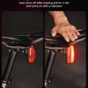 RAVEMEN TR150/TR250 Bike Tail Light, 280° Visible Bike Rear Light with Brake Detection and Auto On Off Feature, 3 Mounting Options