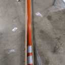 72" Driveway Markers, Snow Stakes, Plow Stakes, Orange Reflective Fiberglass 6FT 5/16-Inch Dia Pack of 25