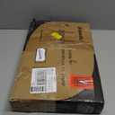 Universal TV Stand - Table Top TV Stand for 27-60 inch LCD LED TVs - 9 Level Height Adjustable TV Base Stand with Tempered Glass Base & Wire Management, VESA 400x400mm