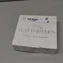 12 Pack Flat Hair Clips for Women – Matte Neutral Square Claw Clips, Flat Barrettes & Flower Pins in Black, Blonde,Light Brown & Dark Brown, Soft Touch Hair Accessories for Thick & Thin Hair