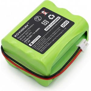 Updated 7.2v 2000mah ni-mh Battery Pack 228844 Control Panel Security System Alarm Battery for BATT1X BATT2X 6MR2000AAY4Z 10-000009-001 10-000013-001 PERS-4200