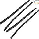 4PCS Window Belt Weatherstrip Molding Fit for Ranger 2019-2023