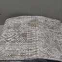 KILOCOCO Boho Entryway Rug 2x3 Printed Small Area Rugs Indoor Door Mat Machine Washable Kitchen Rugs Super Soft Non Slip Throw Rug for Bedroom Entrance Geometric Laundry Room, Taupe