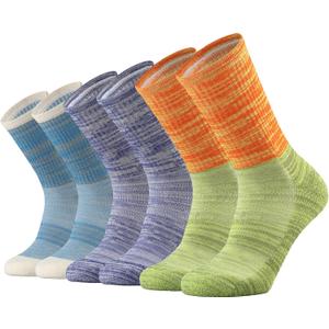 Ortis Ladies' Merino Wool Cushion Crew Socks for Women Outdoor Hiking Hike Trail Lightweight Gifts