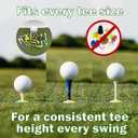 Tee Claw Golf Tee Holder, Golf Mat Tee, Golf Alignment String, Baseball Agility Training for Indoor and Outdoor, Made in The USA.