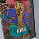 FIFA WorldCup2026 Collectible Wall Art Limited Edition 3D Layered Decor, 20.8"L x 15.7"W