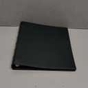 Vintage Hardback 3 Ring Binder 1 Inch, Professional Leather Binder 3 Ring, Three Ring Binders Fits 8.5" x 11", D Ring Binders for Photo Album, Home, School and Office Supplies- Dark Green