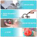VALONDINO 48L Snow Cone Machine, 500LB/H Commercial Shaved Ice Machine for Snow Cones, 300W Electric Fluffy Snow Cone Maker for Party, Suitable for Party Activities, Family Gatherings, Sale