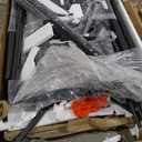 GarveeHome Dining Table Set for 4, Kitchen Table and Chairs for 4 with Wine Rack, Room Dining Table Set with Storage Benches, Rectangular Kitchen Table Set for Small Space, Apartment, Retro Gray